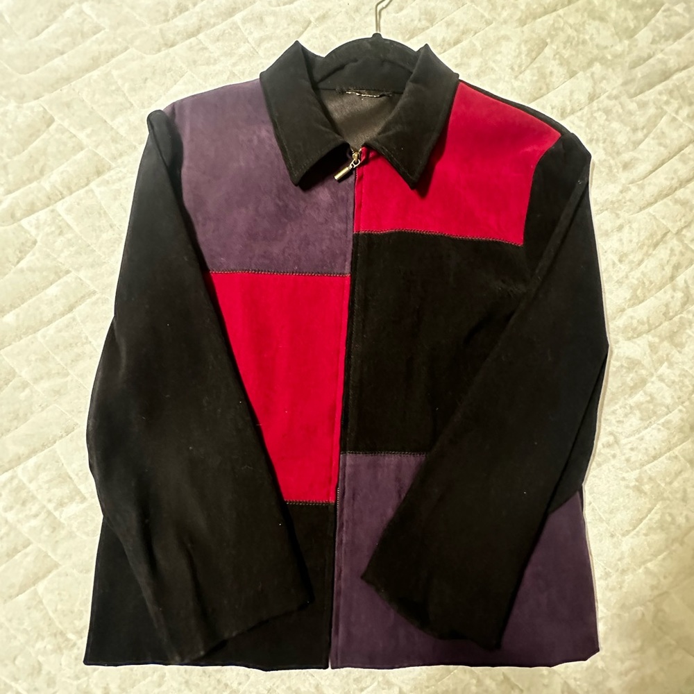 Color block jacket